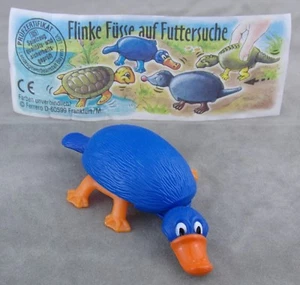 Überraschungsei Figur Rolf das Schnabeltier 1995 flinke Füsse auf Futtersuche - Bild 1 von 2