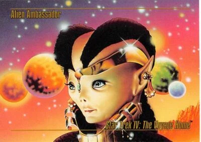 1993 SkyBox Star Trek Master Series #76 Alien Ambassador - Image 1 of 2