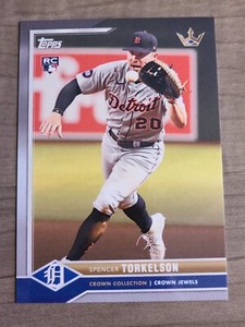 2022 Topps X Bobby Witt Jr Crown Collection SPENCER TORKELSON TIGERS #6 RC