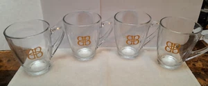 Baileys Irish Cream Henkel Glas Tassen/Tassen 8oz 4er Set mit Baileys Fülllinie - Bild 1 von 6