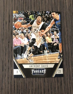 2015-16 Threads ANTHONY DAVIS #106 LA Lakers NBA Basketball Base Set Card - Image 1 of 2