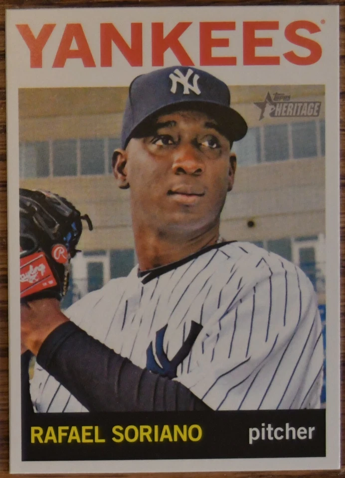 2013 Topps Heritage #296 Rafael Soriano New York Yankees - Image 1 of 1