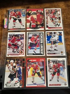 JEREMY ROENICK (31) hockey cards lot - Chicago Blackhawks - Picture 1 of 5