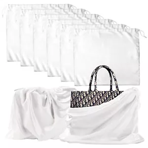 6 Pack Purse Dust Bags Handbags Storage for Shoes Boots Bags Storage - Picture 1 of 6