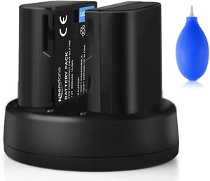 Cargador USB + 2 baterías + ventilador PANASONIC Lumix DMW-BLF19 DMW-BLF19E - Imagen 1 de 5