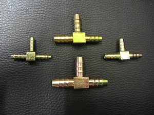 TUBO DE CAMISETA DE 3 VÍAS ACCESORIO DE PÚAS MANGUERA DE UNIÓN AGUA COMBUSTIBLE GASOLINA DIESEL CONECTOR - Imagen 1 de 1