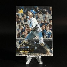 MIKE PIAZZA 1994 Pinnacle Museum Collection #28 LOS ANGELES DODGERS LOOK!!