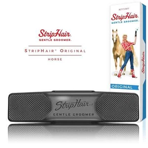 StripHair ‘ORIGINAL' Gentle Groomer for Horses (Black) - Picture 1 of 7