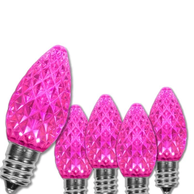 25 C7 LED irrompibles luces navideñas OptiCore bombillas de repuesto irrompibles Foto 1 de 2