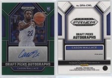 2023-24 Panini Prizm Draft Picks Green Cason Wallace #DPA-CWL Rookie Auto RC