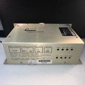Model 415 DB Systems Electronic Audio Control Amplifier DB415 MAKE AN OFFER - Picture 1 of 5