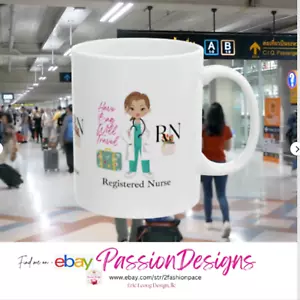 Traveler Nurse Coffee Mug - Picture 1 of 6