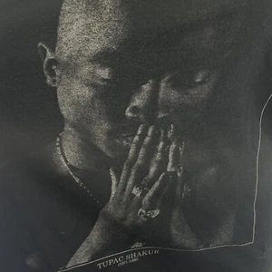 BRAVADO TUPAC SHAKUR SHOT TO DEATH IN 1996 BORN IN 1971 T- SHIRT Black XL HipHop - Picture 1 of 12