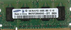 NEW 1GB Acer Aspire/AspireRevo PC2-6400 DDR2-800 Laptop/Notebook RAM Memory - Picture 1 of 1