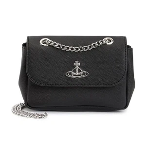 Vivienne Westwood Petit sac croisé en chaîne pour femmes 5C01000CW 125831752 - Picture 1 of 12