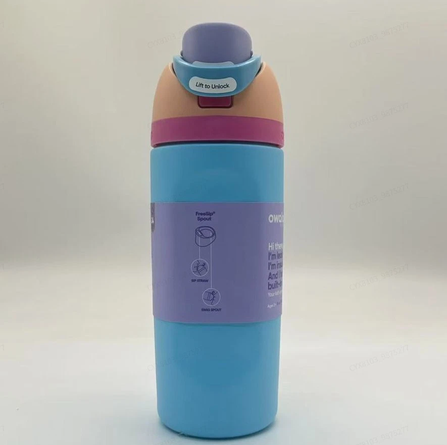 Botella de agua deportiva Owala In Bloom FreeSip para niños de 16 oz BOTELLAS DE AGUA Foto 1 de 1