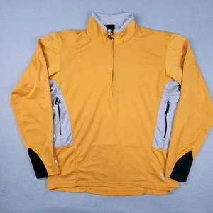 Mountain Hardwear Pullover Herren Large Quarter Zip Fleecepullover gelb Taschen - Bild 1 von 10