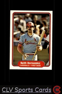 Keith Hernandez Fleer Set-Break Near Mint or Better St. Louis Cardinals CLV - Picture 1 of 2