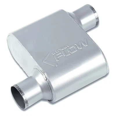 For Chevy Monte Carlo 70-87 Aluminized Steel Oval 1 Chamber Exhaust Muffler Foto 1 de 4