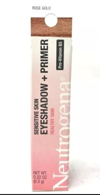 Neutrogena Sensitive Skin Eyeshadow & Primer New In Packaging 0.22 oz ROSE GOLD - Image 1 of 3