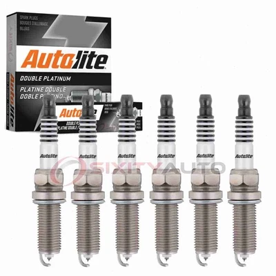 6 bujías Autolite Double Platinum para Infiniti Q70 2014-2019 3,7 L V6 al Foto 1 de 4