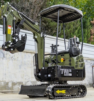 FREE SHIP Mini Excavator 1.3 Ton 22.1hp Mini Digger Crawler Gas HONDA EPA Engine - Image 1 of 4