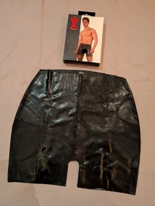 Latex Herren Hose Boxer Unterhose ouvert eng Gummi-Fetisch in L guter Zustand - Bild 1 von 7