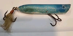 Vintage Creek Chub Striper Stike Topwater Popper 4.75" Blue/Wht 1.5oz Bass Lure - Picture 1 of 18