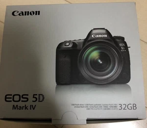Canon fotocamera miniatura EOS 5D Mark IV EF24-70mm F4 USM 32GB USB NUOVA F/S Giappone - Foto 1 di 6