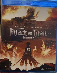 Attack on Titan - Season 1 Part 1 (Blu-ray & DVD) 4 Discs - Picture 1 of 5