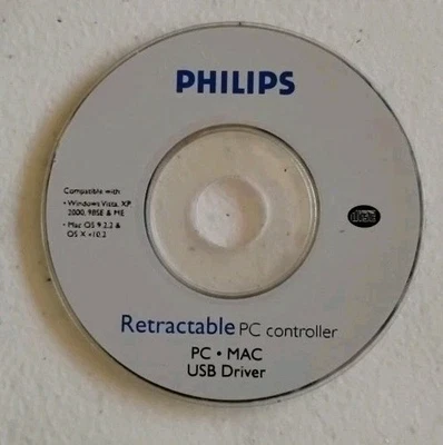 RARE Philips Retractable PC Controller (PC, MAC USB Driver) - Image 1 of 2