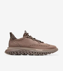 NIB Cole Haan 5.ZEROGRAND Wingtip Oxford Shoes Men's US 11 Lava Nubuck C39349 - Picture 1 of 9