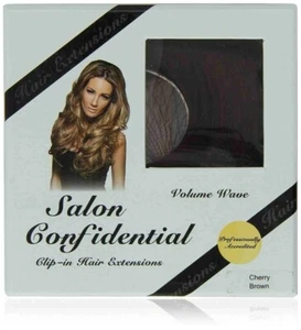Salon Confidential 18 Zoll Haarverlängerung - Volumenwelle - kirschbraun - Bild 1 von 3