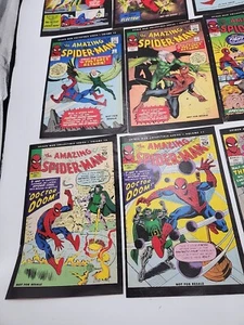 The Amazing Spider-Man Comic Books Collectible Series 1960’s Reprint Lot of 12 - Picture 1 of 18