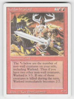 Revised Edition Keldon Warlord - Image 1 of 2