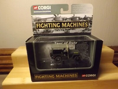 Corgi, Fighting Machines, Tour of Duty, Willys MB Jeep, Vietnam, 1:64-New - Image 1 of 2