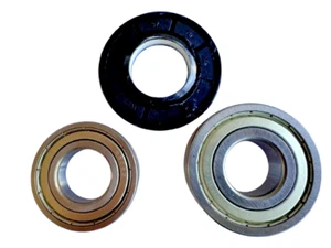 Fits  LG Washing Machine Drum Bearings & Seal Kit - 6306z 6305z 37/76/9.5 Seal - Picture 1 of 1