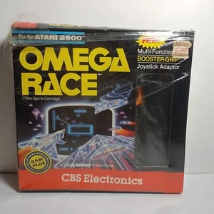 Omega Race with Booster Grip Atari 2600 Untested - Picture 1 of 12