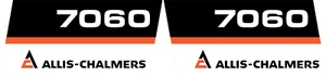 Juego de calcomanías para capucha Allis Chalmers 7060 - Imagen 1 de 1
