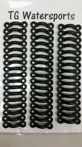 50 Kayak Pad Eye, Deck Loops Tie Downs Nylon Bungee Pad Eye for Kayaks, Canoe - Picture 1 of 1