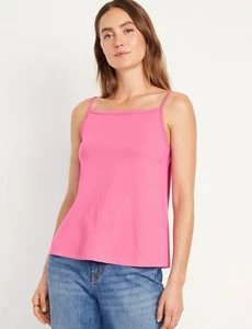 Camiseta sin mangas Old Navy para mujer talla XXL ~ rosa relajada cami... Nueva con etiquetas - Imagen 1 de 4