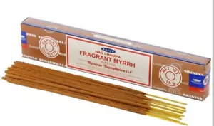 Duftende Myrrhe Weihrauch Satya 15g Box 12 Stöcke braun Nag Champa - Bild 1 von 1