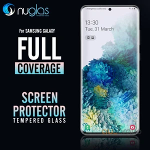 For Samsung Galaxy S20 Ultra Note 20 10 S10 Plus Tempered Glass Screen Protector - Picture 1 of 11