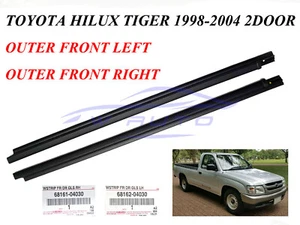 FRONT LH RH 2 DOOR OUTER BELT WEATHER STRIP SEAL FOR TOYOTA HILUX 1997-2004 CAB - Picture 1 of 5