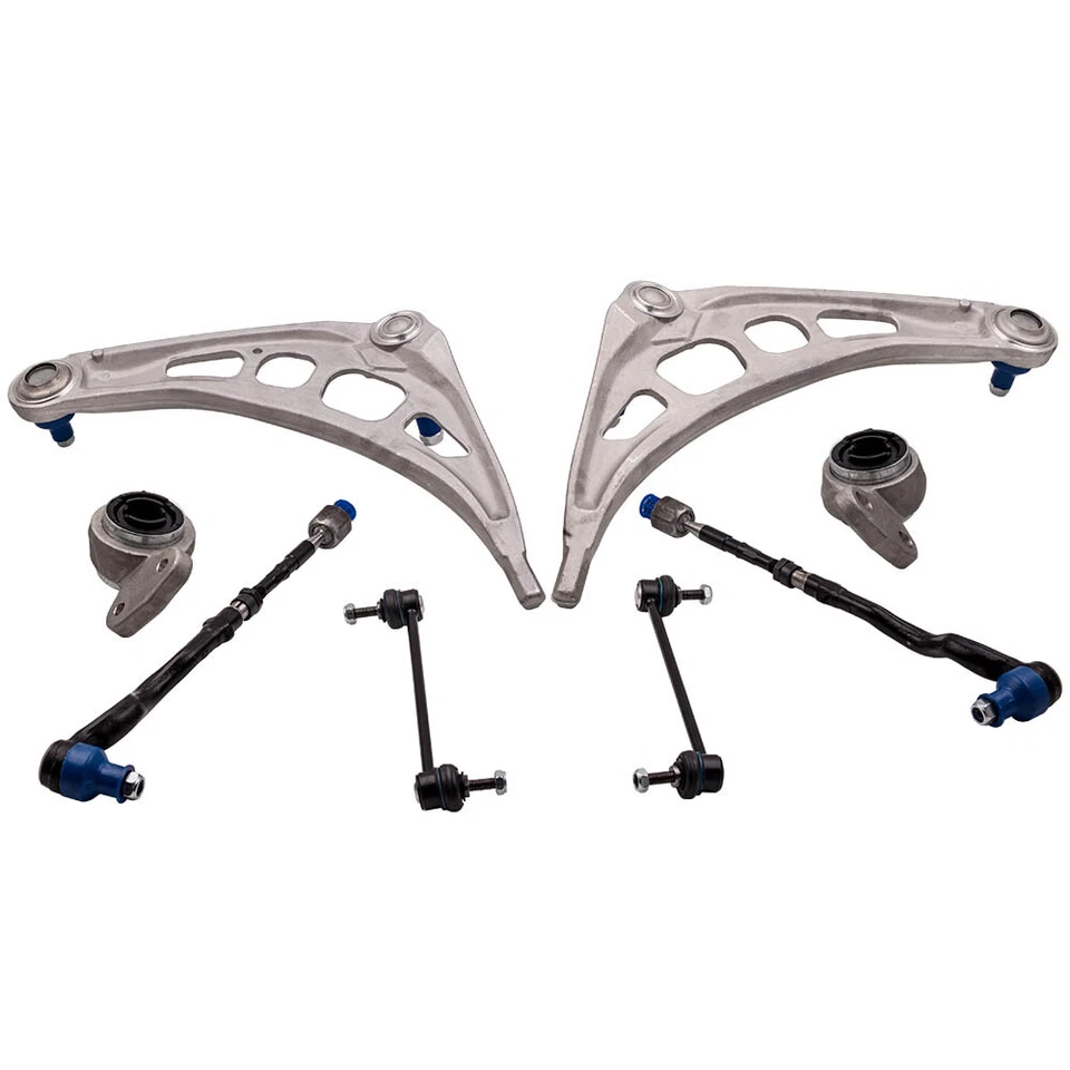 8pcs Front Lower Control Arm Suspension Kit For BMW 3 Series E46 COUPE (98-08) - Image 1 of 4