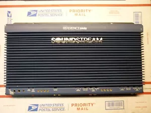Soundstream Reference 644S Old Skool 640wrms 4CH SQ AMP, Full Recapped+, USA!!! - Picture 1 of 23
