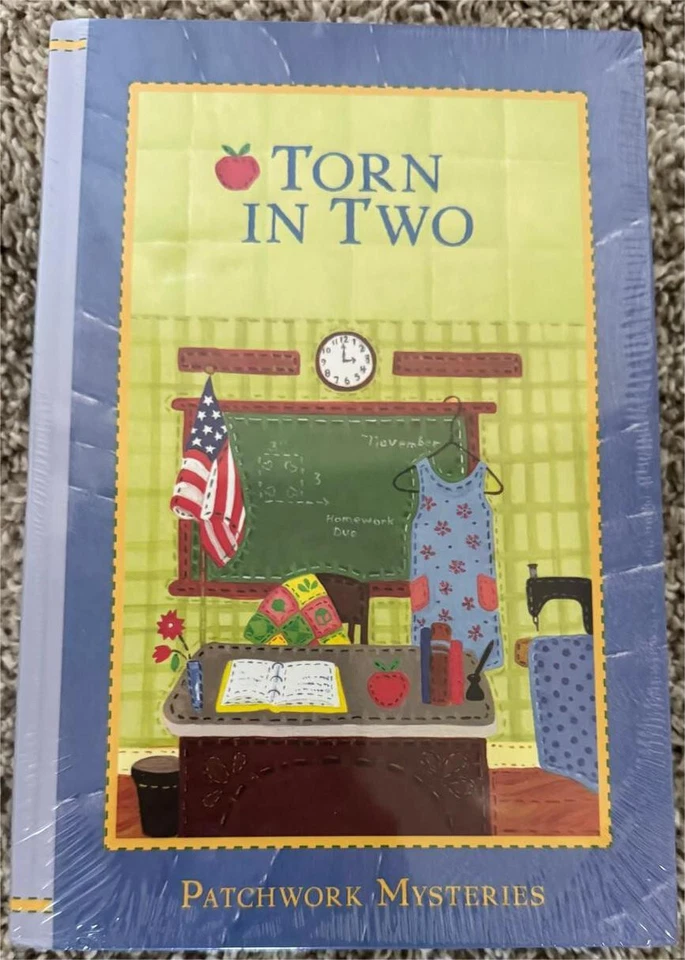 Torn In Two HB Patchwork Mysteries Guideposts Christian Fiction Mystery Book - Image 1 of 1