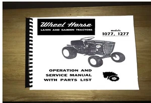 Rad Pferd Traktor Betrieb, Service & Teile Handbuch Modelle 1077 & 1277 - Bild 1 von 1