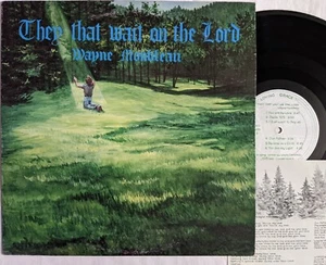 Wayne Monbleau THEY THAT WAIT ON THE LORD lp GMS-4028 xian folk JESUS REVOLUTION - Picture 1 of 7