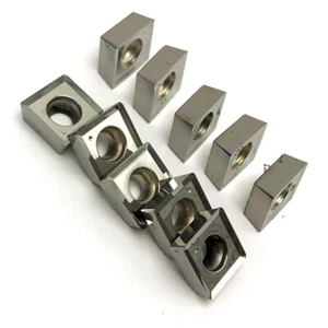 U-drill For aluminum parts Drilling processing CNC indexable insertion SPGT 10pc - Picture 1 of 9